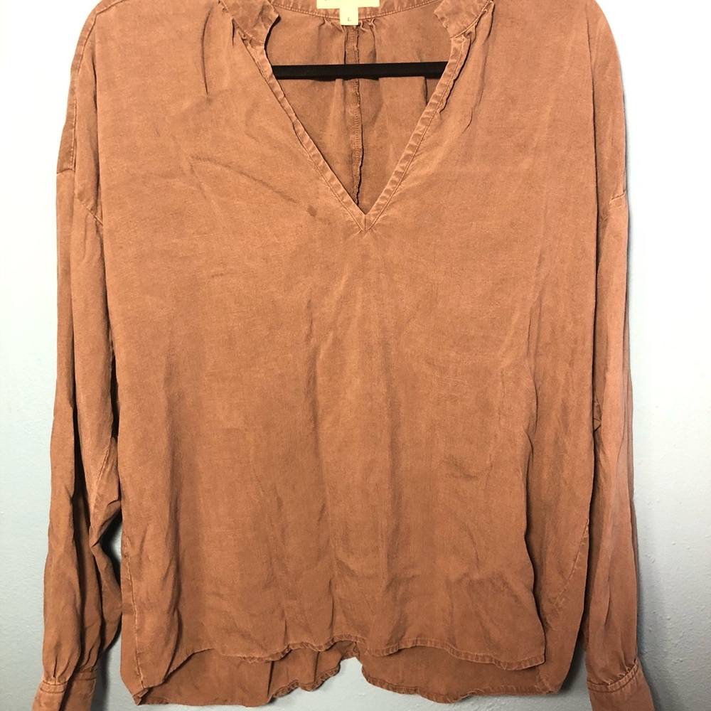 Anthropology Cloth & Stone Long Sleeve Shirt